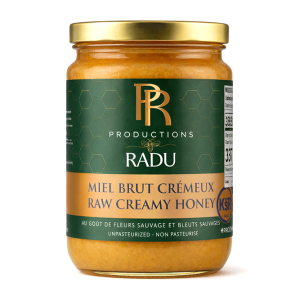 Miel brut fleurs et bleuets sauvages 1 kg — Productions Radu, miel du Québec